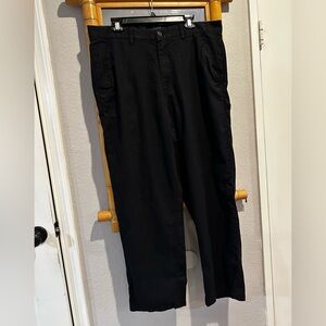 H&M Black Relax Fit Chinos Classic Style